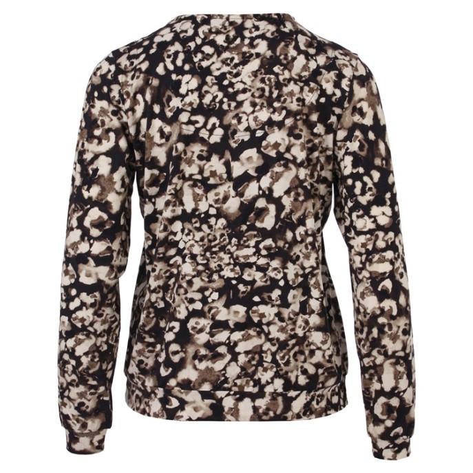 Enjoy Blouson 183925 vhals Donker bruin print Enjoy Blouson 183925 vhals Donker bruin print